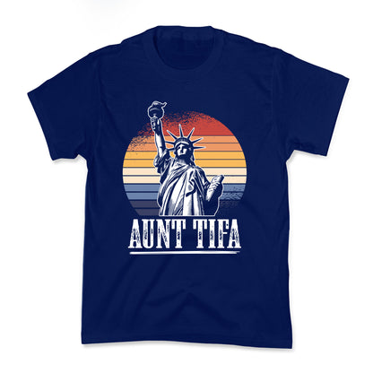 Aunt Tifa Shirt Kids Tee