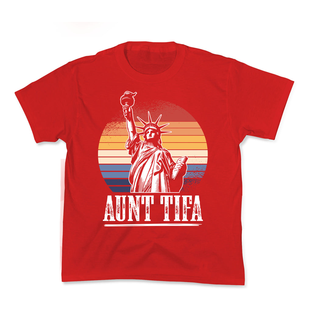 Aunt Tifa Shirt Kids Tee