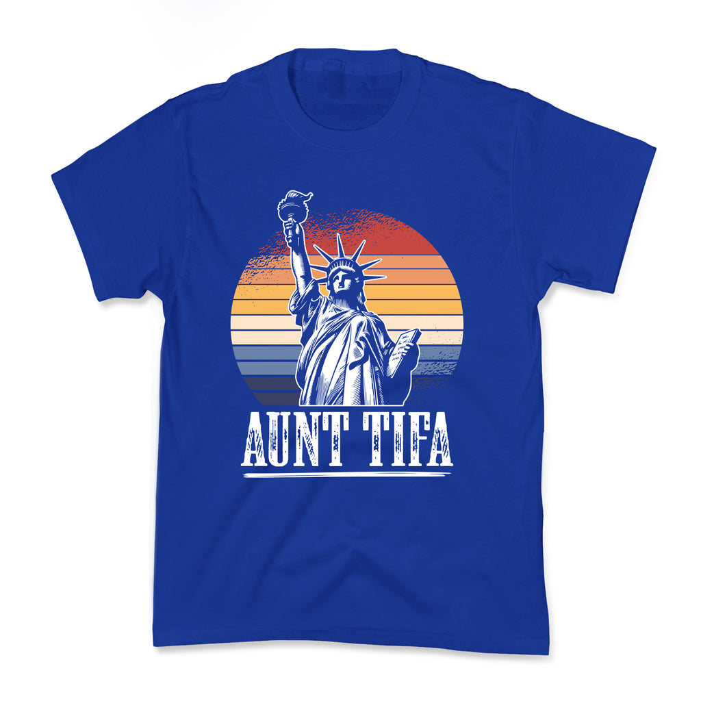 Aunt Tifa Shirt Kids Tee