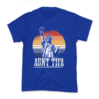 Aunt Tifa Shirt Kids Tee