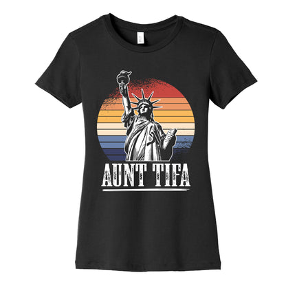 Aunt Tifa Shirt Womens Cotton Tee