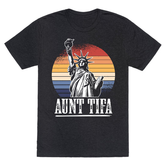 Aunt Tifa Shirt Unisex Triblend Tee