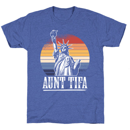 Aunt Tifa Shirt Unisex Triblend Tee