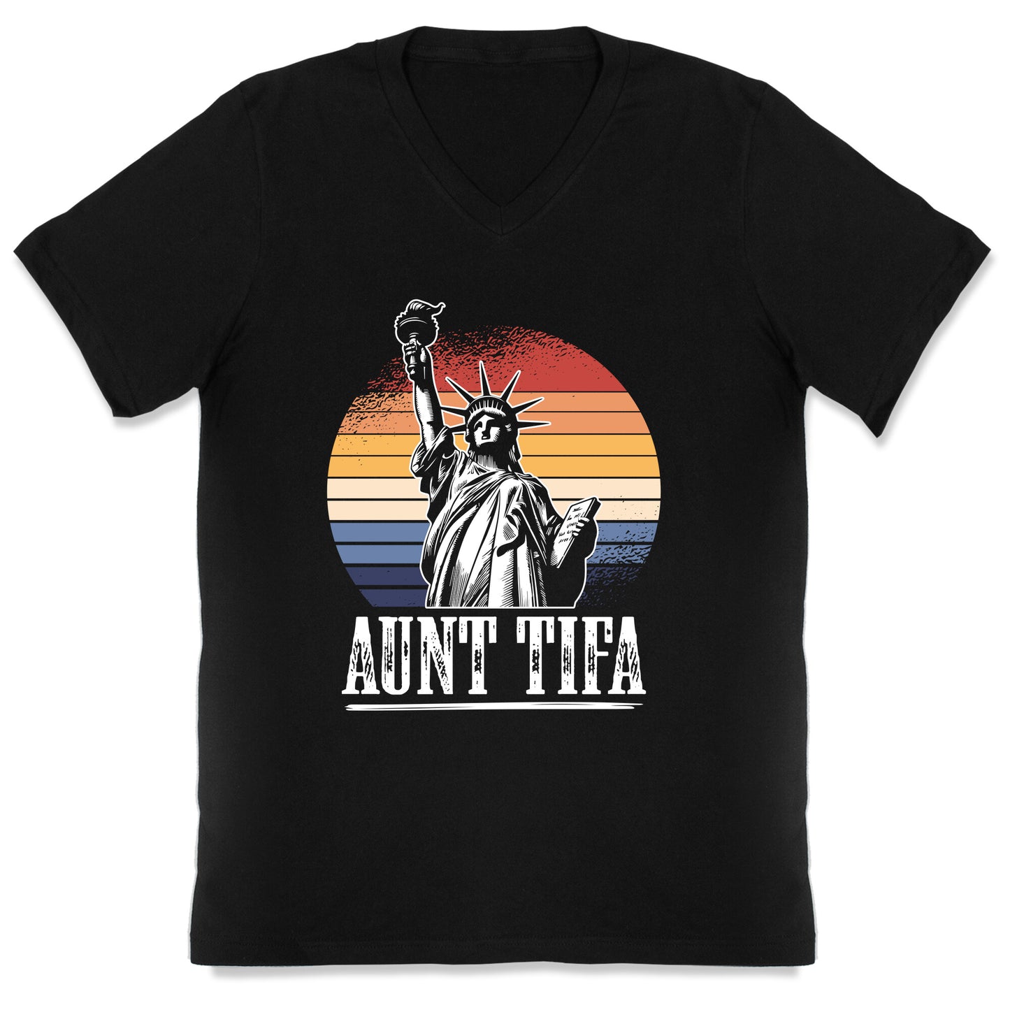 Aunt Tifa Shirt V-Neck