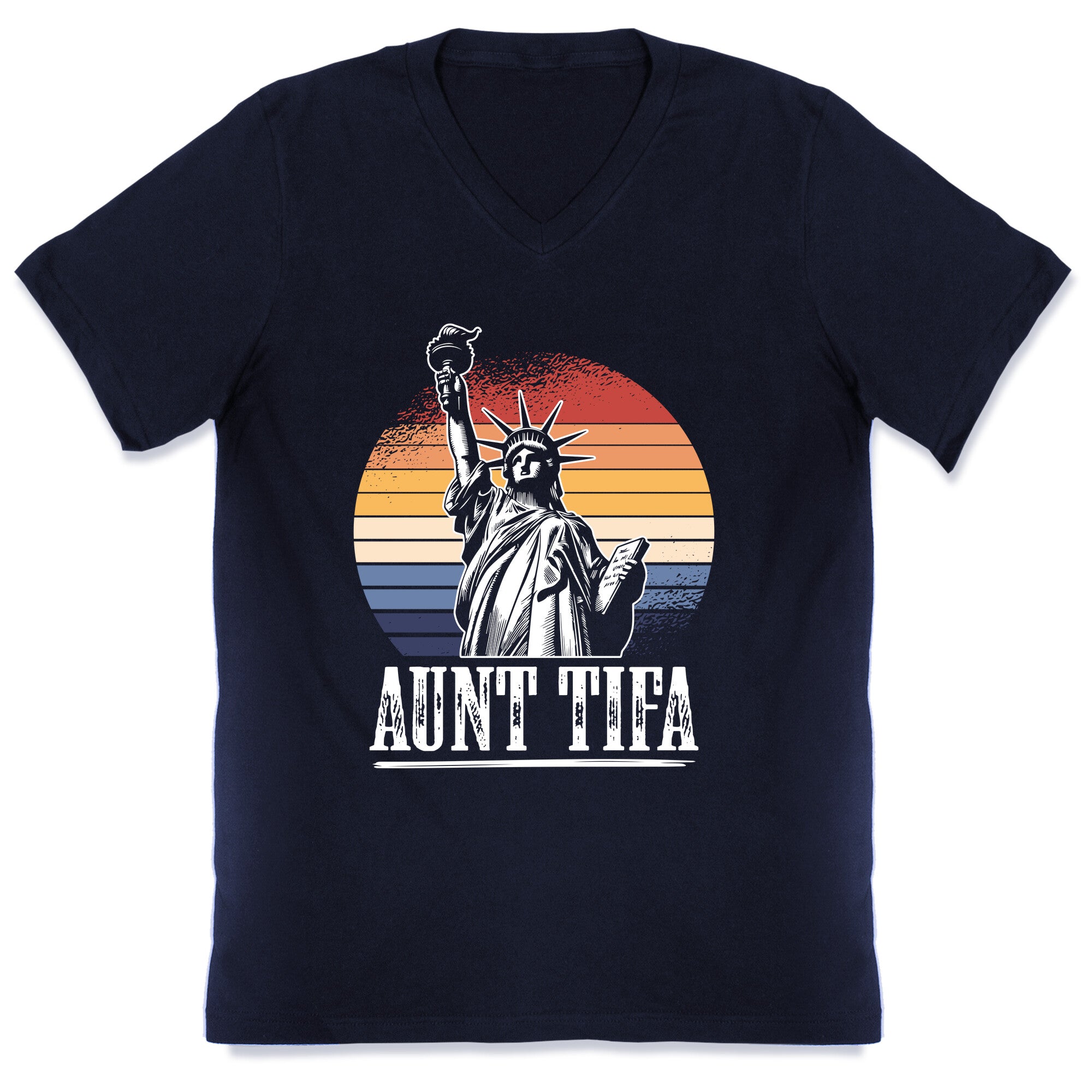 Aunt Tifa Shirt V-Neck