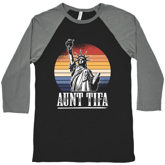 Aunt Tifa Shirt Baseball Tee
