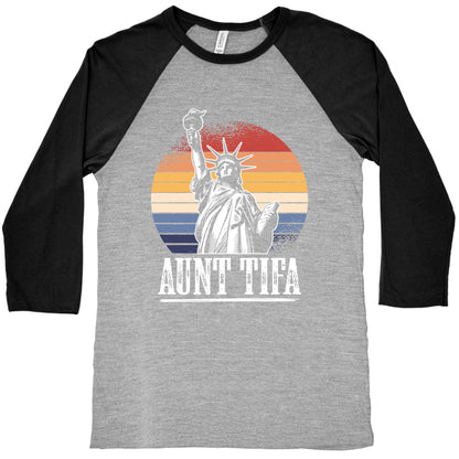 Aunt Tifa Shirt Baseball Tee