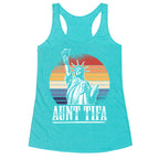 Aunt Tifa Shirt Racerback Tank