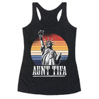 Aunt Tifa Shirt Racerback Tank