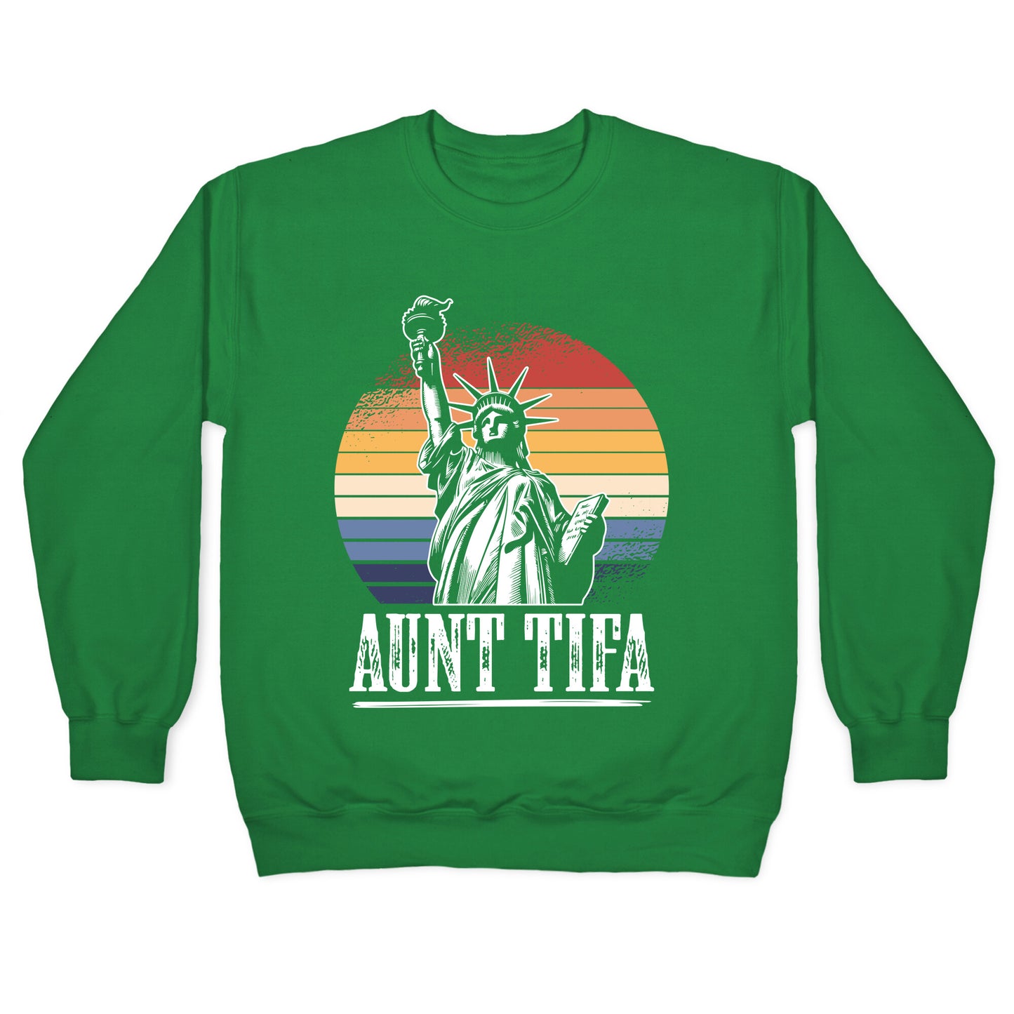 Aunt Tifa Shirt Crewneck Sweatshirt