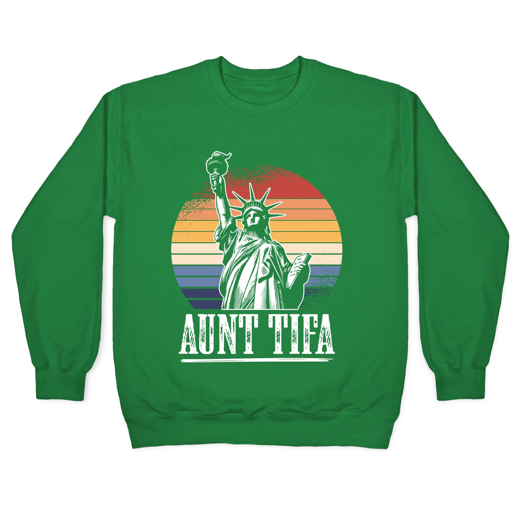 Aunt Tifa Shirt Crewneck Sweatshirt