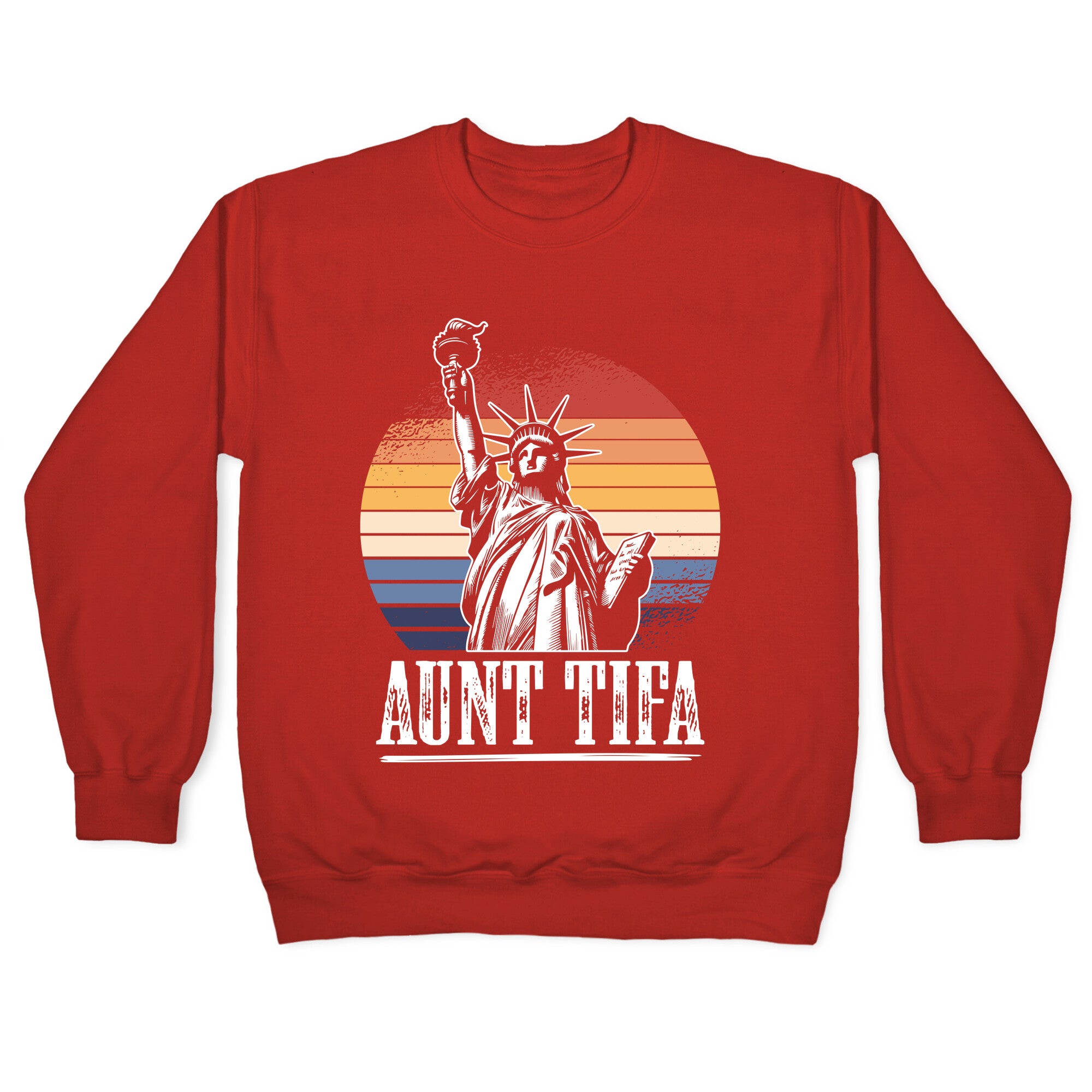 Aunt Tifa Shirt Crewneck Sweatshirt