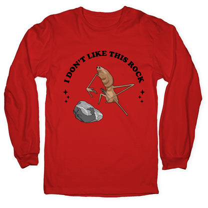 Marcus I Dont Like This Rock Longsleeve Tee