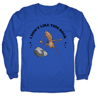 Marcus I Dont Like This Rock Longsleeve Tee