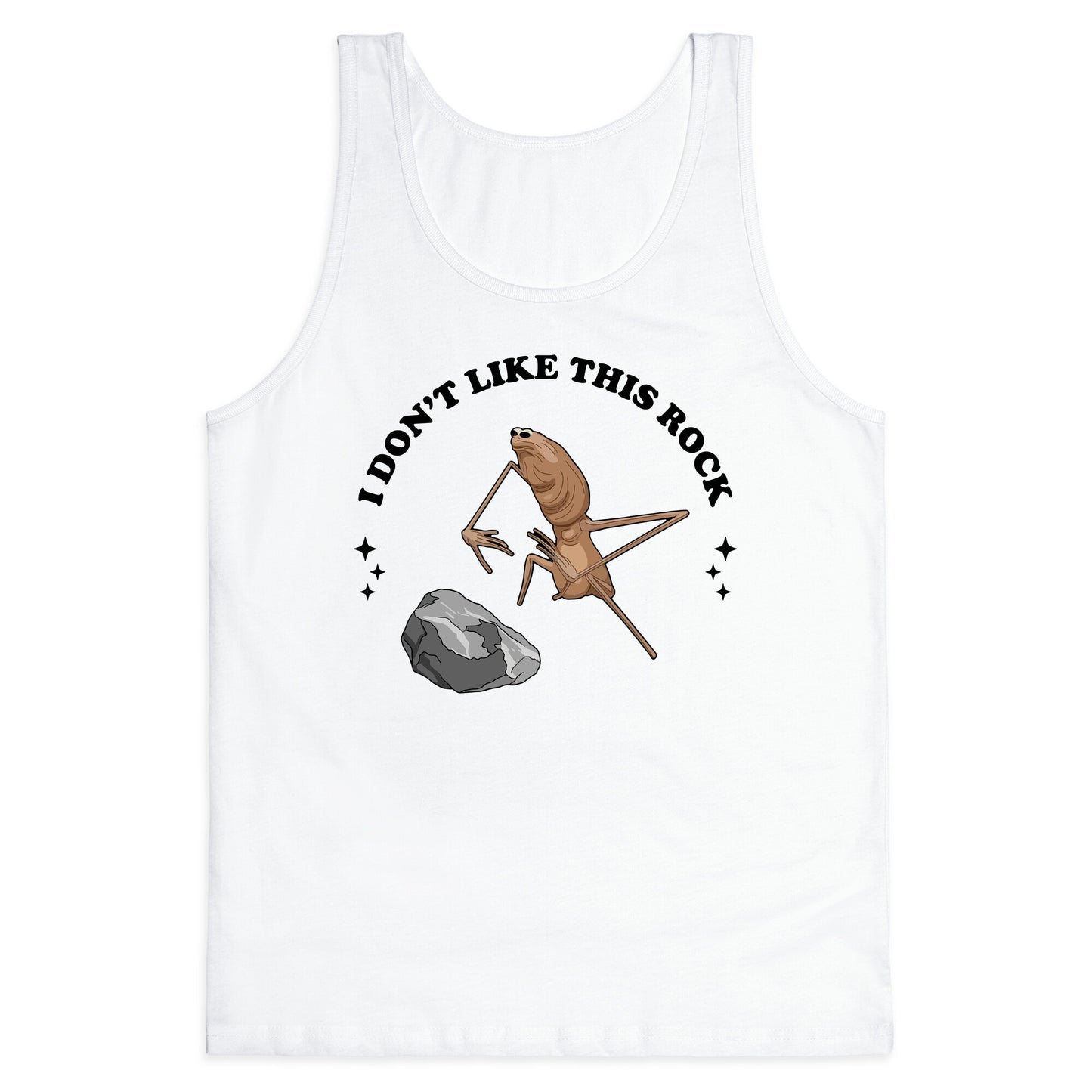 Marcus I Dont Like This Rock Tank Top