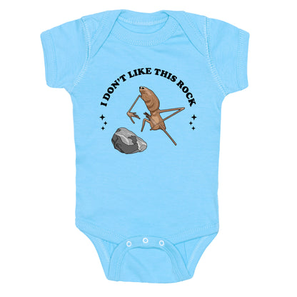 Marcus I Dont Like This Rock Baby One-Piece