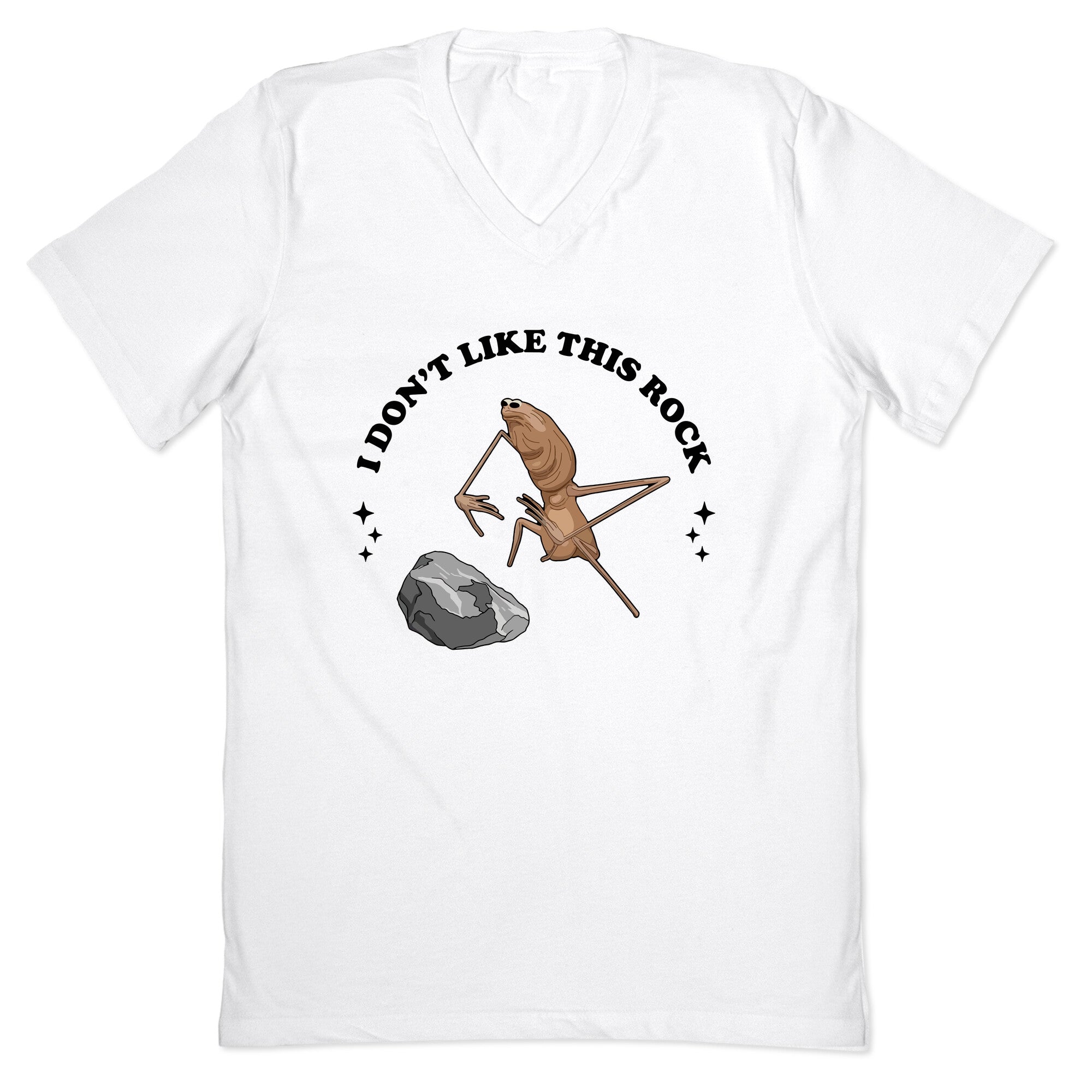 Marcus I Dont Like This Rock V-Neck