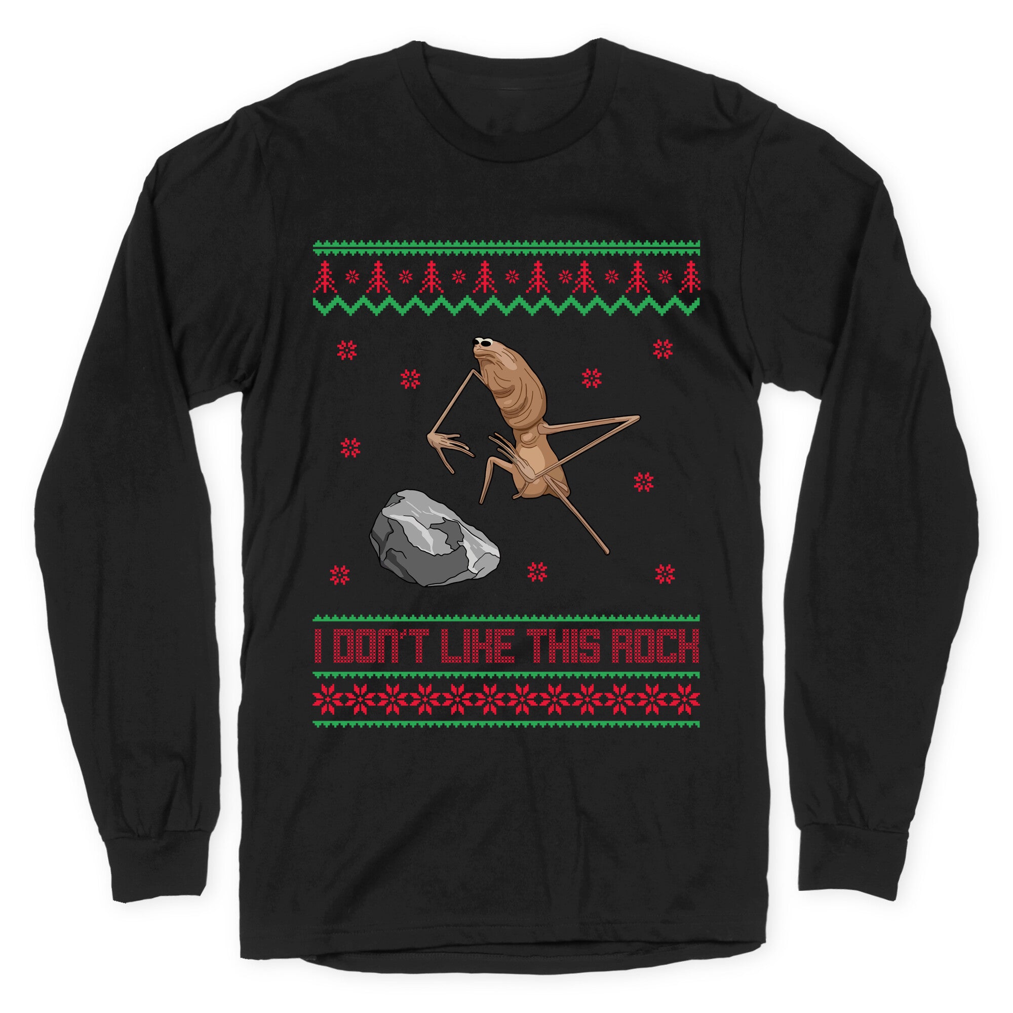Marcus I Dont Like This Rock Longsleeve Tee