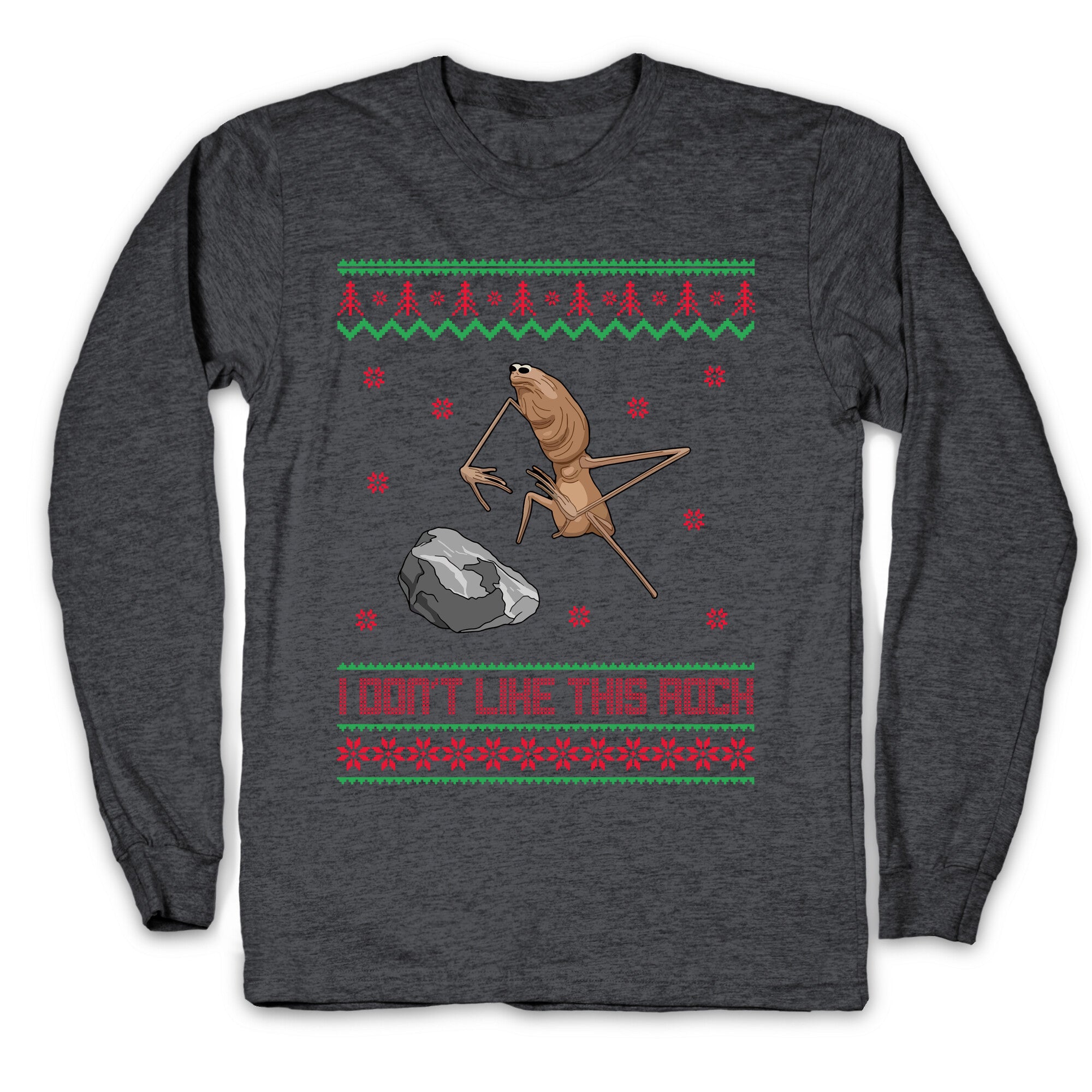 Marcus I Dont Like This Rock Longsleeve Tee