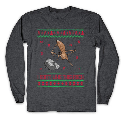 Marcus I Dont Like This Rock Longsleeve Tee