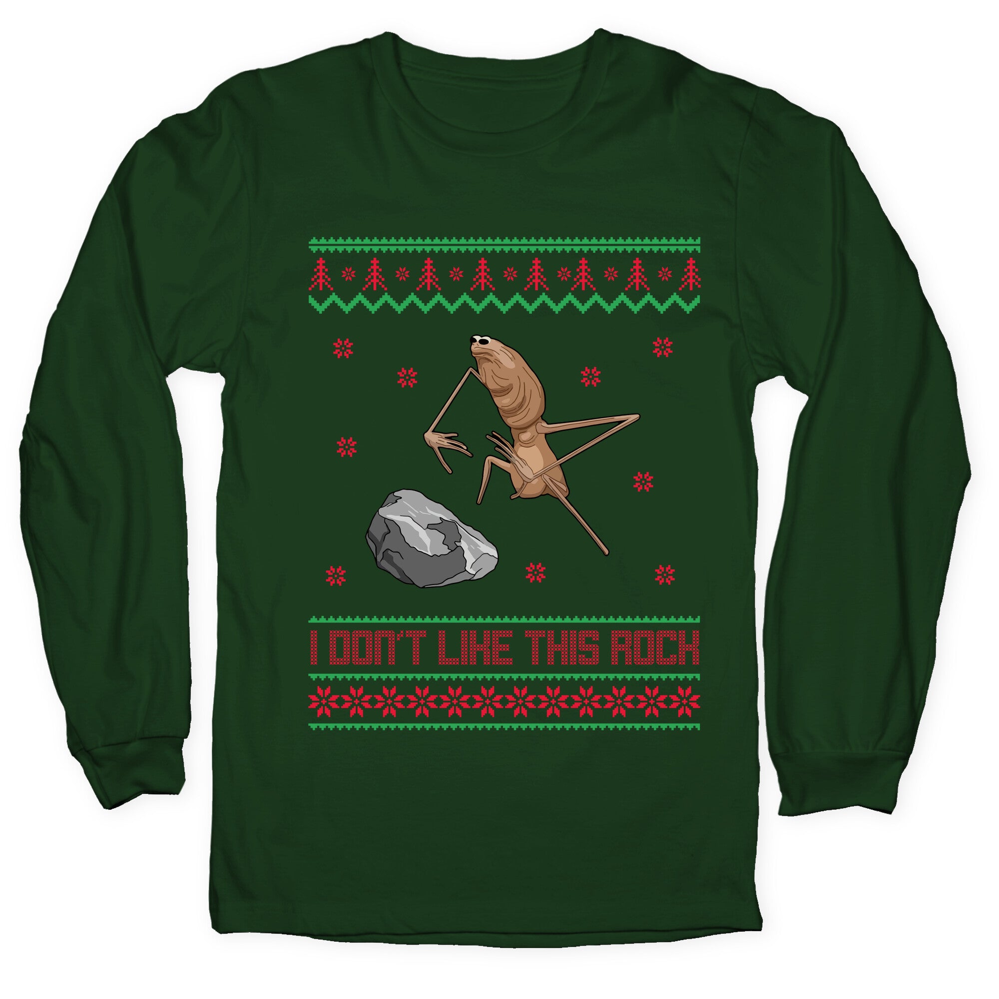 Marcus I Dont Like This Rock Longsleeve Tee