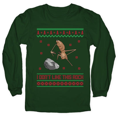 Marcus I Dont Like This Rock Longsleeve Tee