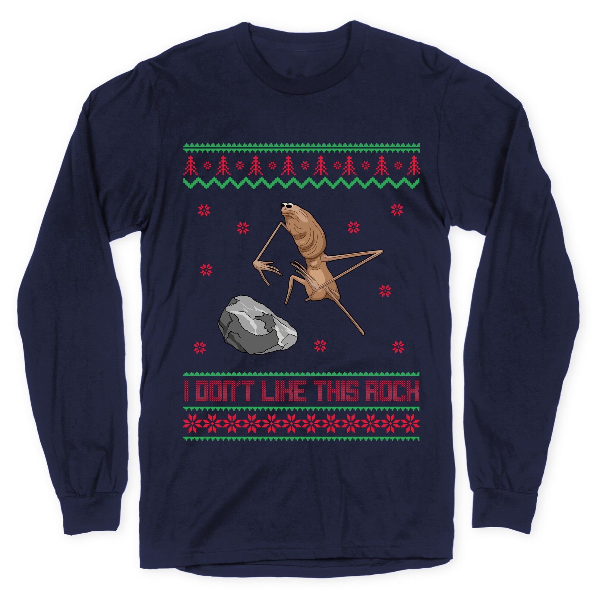 Marcus I Dont Like This Rock Longsleeve Tee