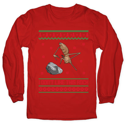 Marcus I Dont Like This Rock Longsleeve Tee