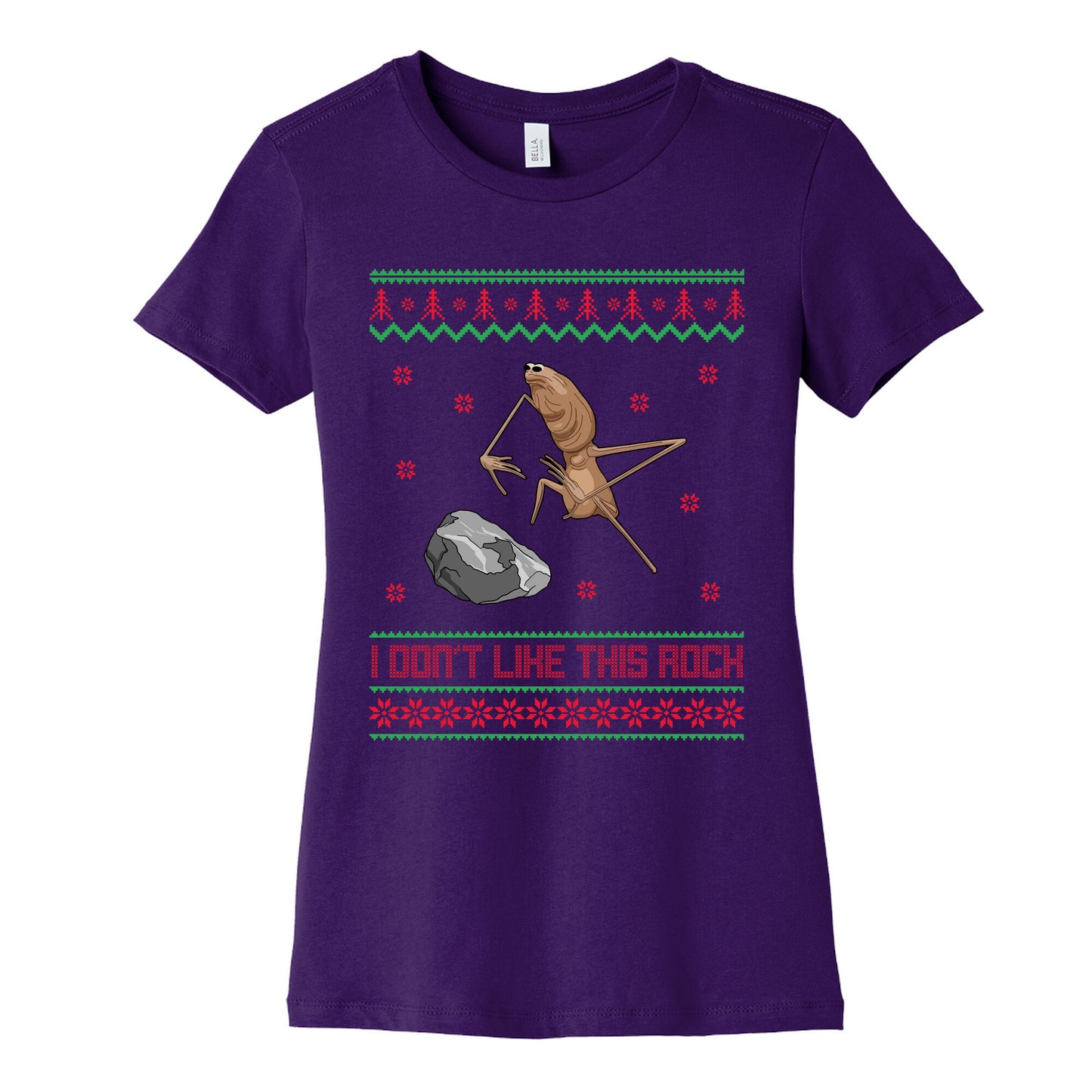 Marcus I Dont Like This Rock Womens Cotton Tee
