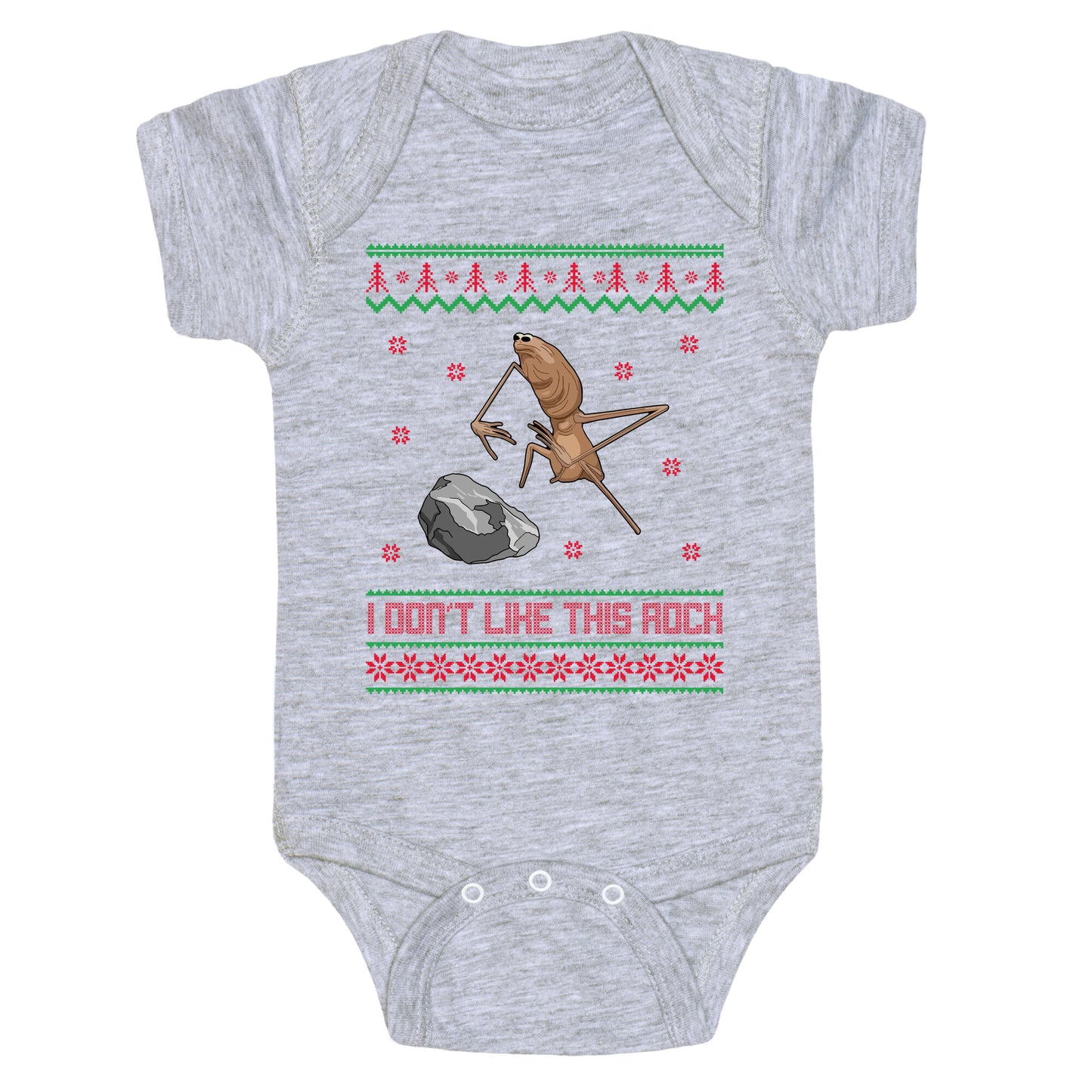 Marcus I Dont Like This Rock Baby One-Piece