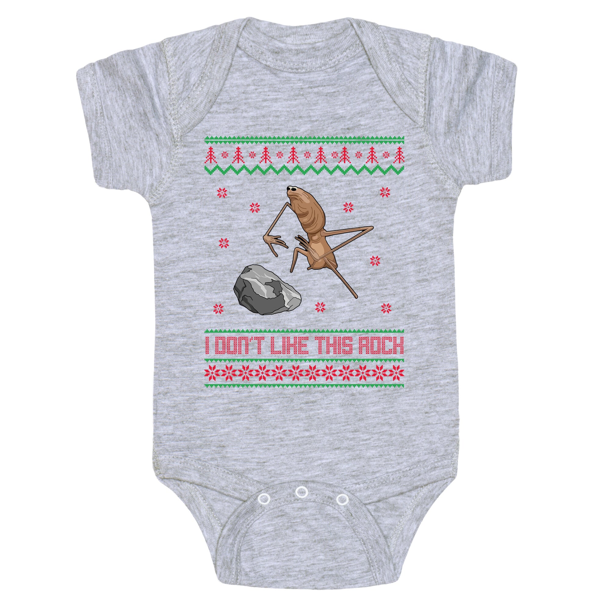 Marcus I Dont Like This Rock Baby One-Piece