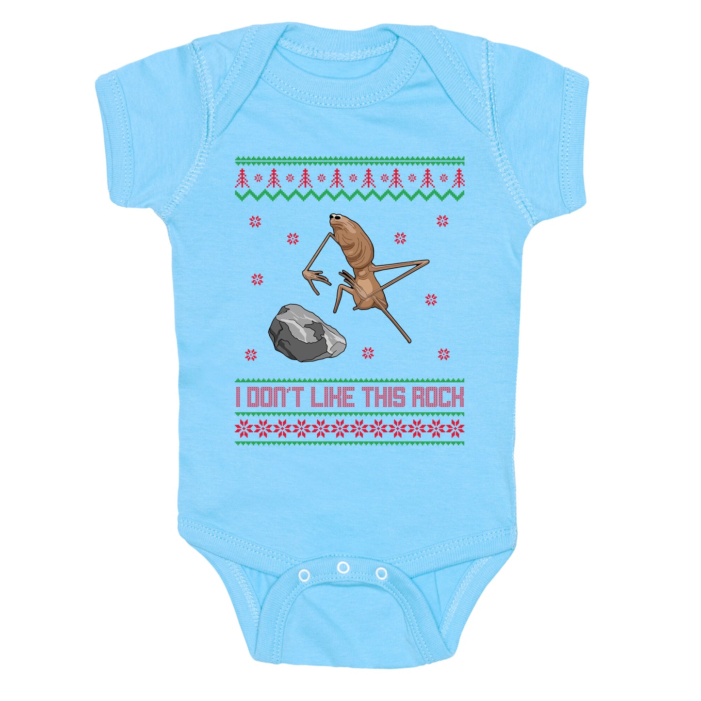 Marcus I Dont Like This Rock Baby One-Piece