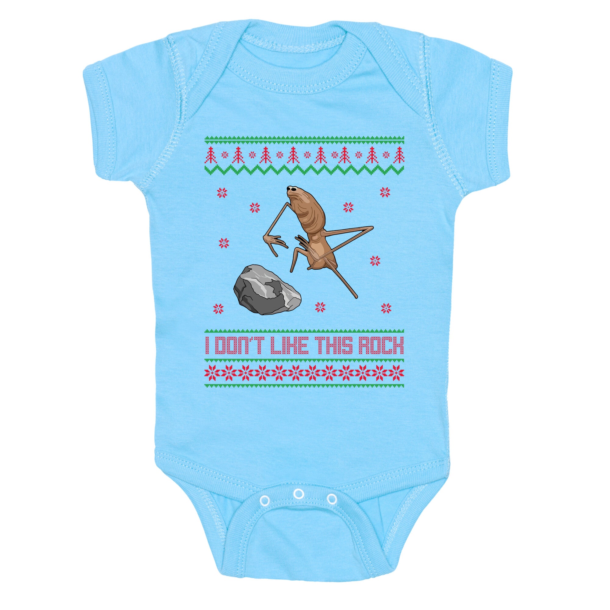 Marcus I Dont Like This Rock Baby One-Piece