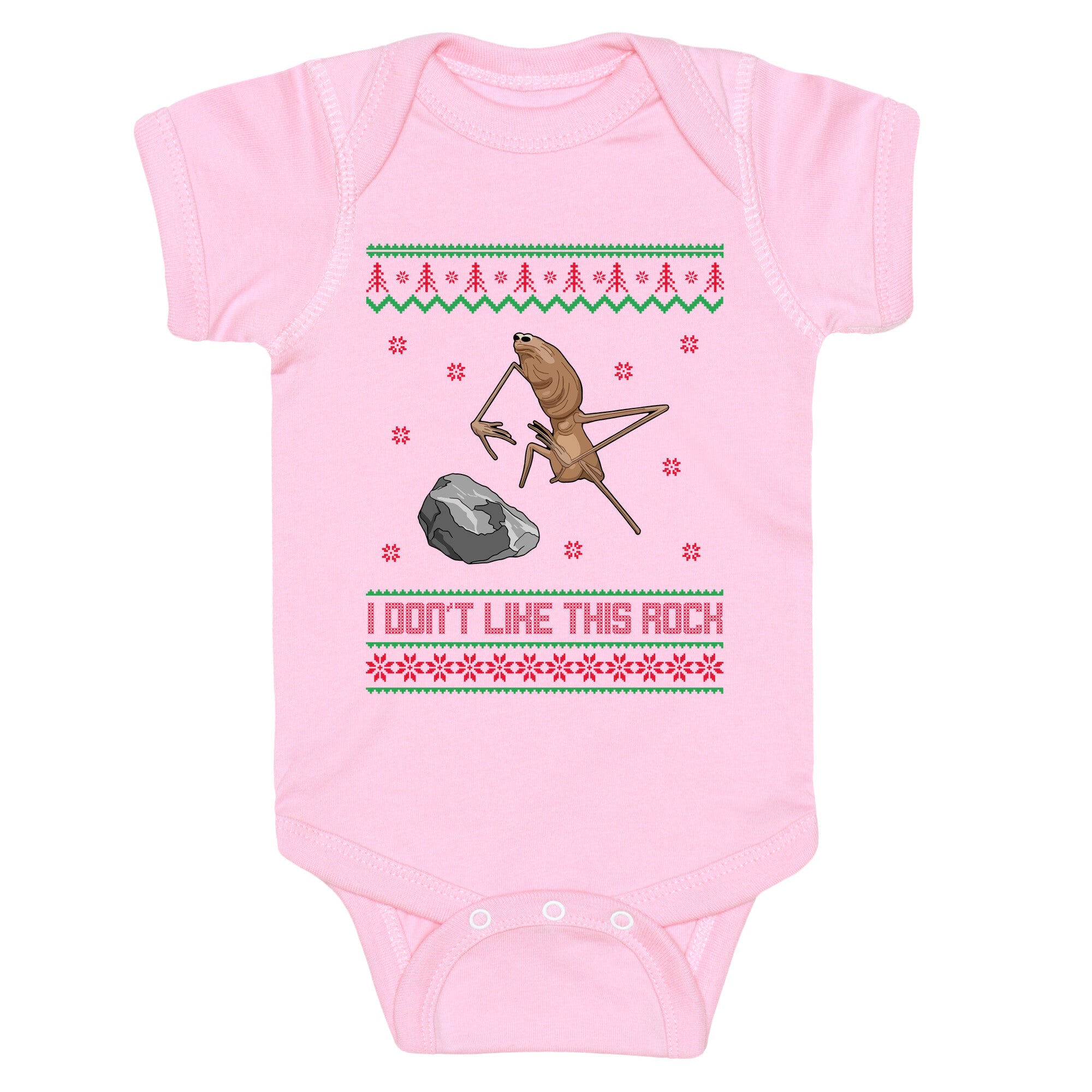 Marcus I Dont Like This Rock Baby One-Piece