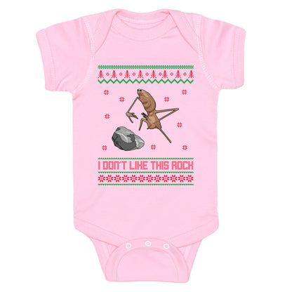 Marcus I Dont Like This Rock Baby One-Piece