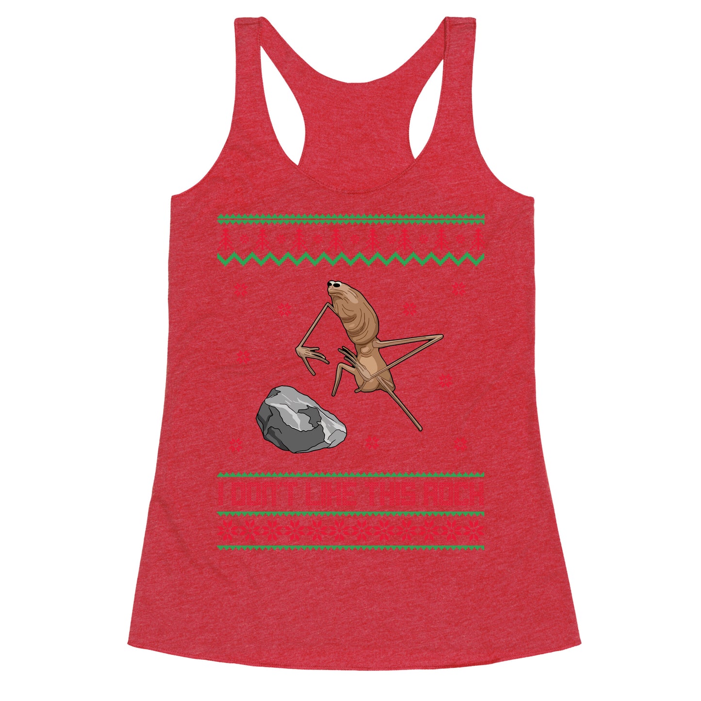 Marcus I Dont Like This Rock Racerback Tank