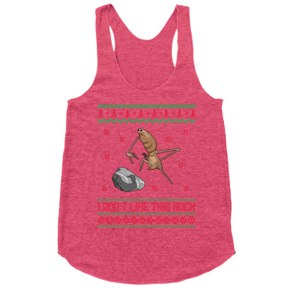 Marcus I Dont Like This Rock Racerback Tank