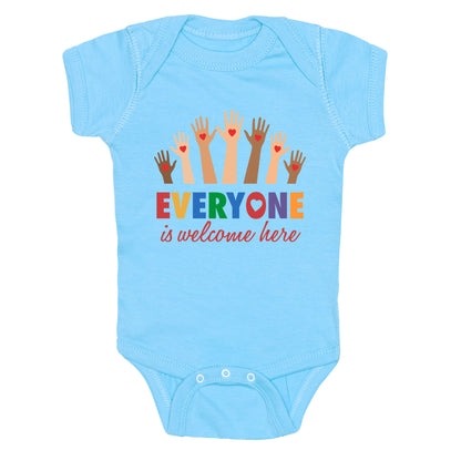 Everyone is Welcome Baby One-Piece