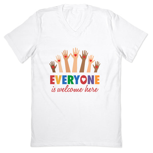 Everyone is Welcome V-Neck
