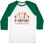 Everyone is Welcome Baseball Tee