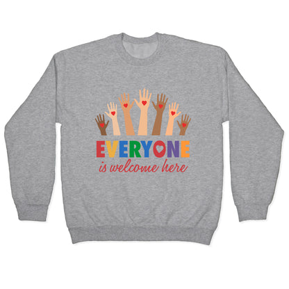 Everyone is Welcome Crewneck Sweatshirt