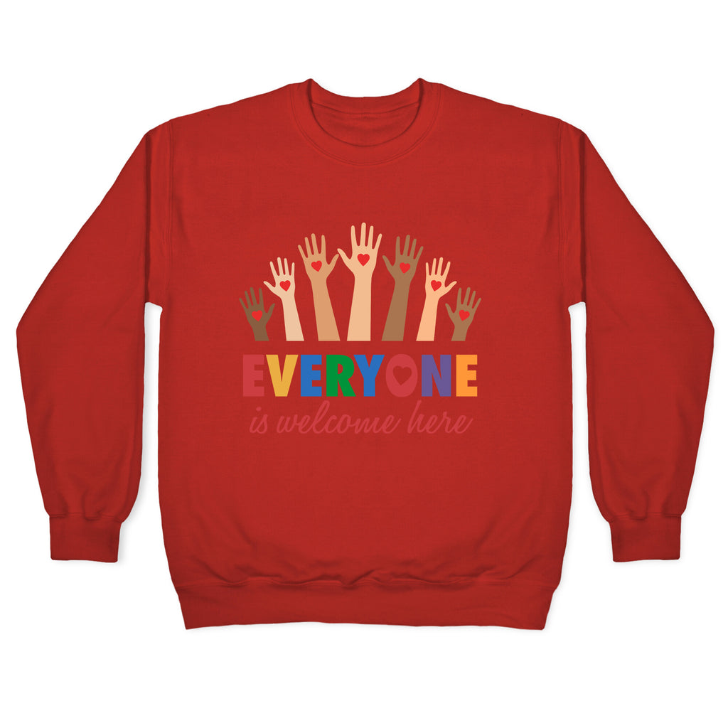 Everyone is Welcome Crewneck Sweatshirt