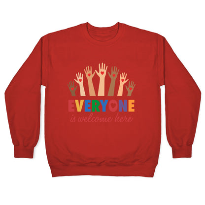 Everyone is Welcome Crewneck Sweatshirt