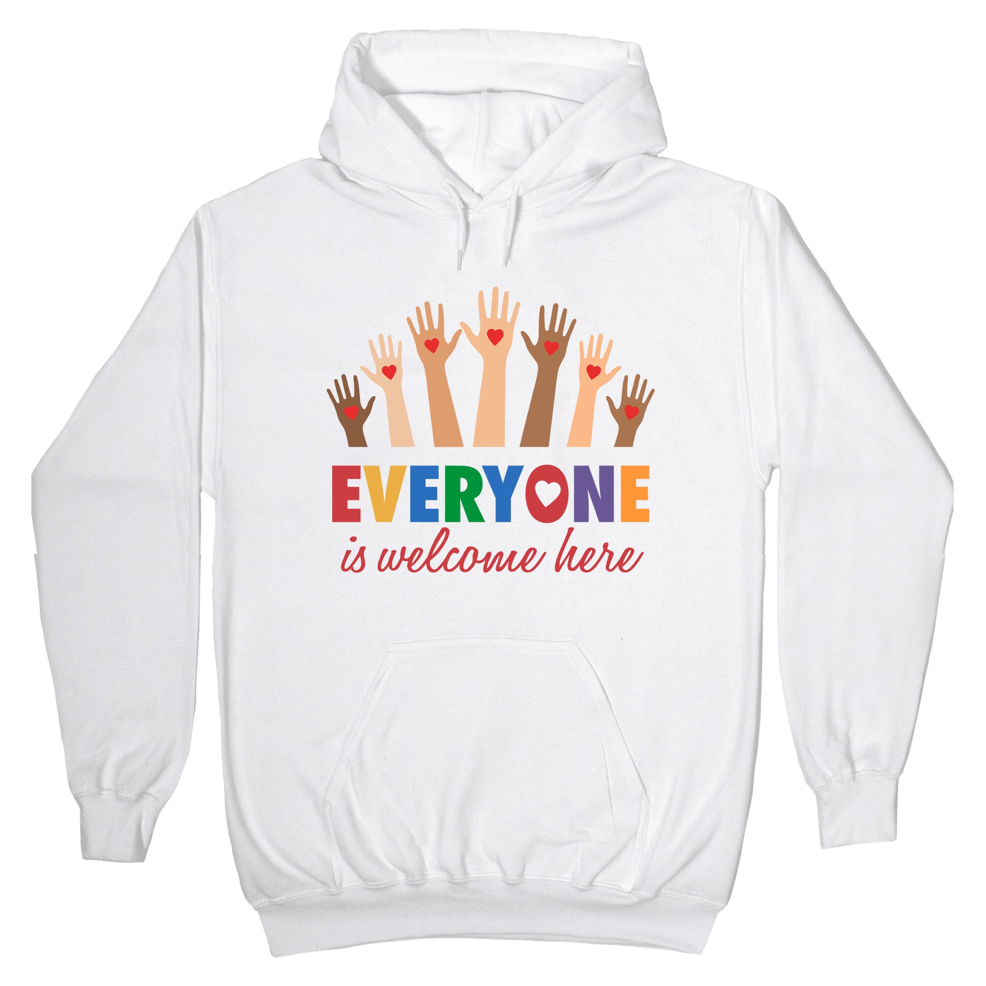 Everyone is Welcome Hoodie