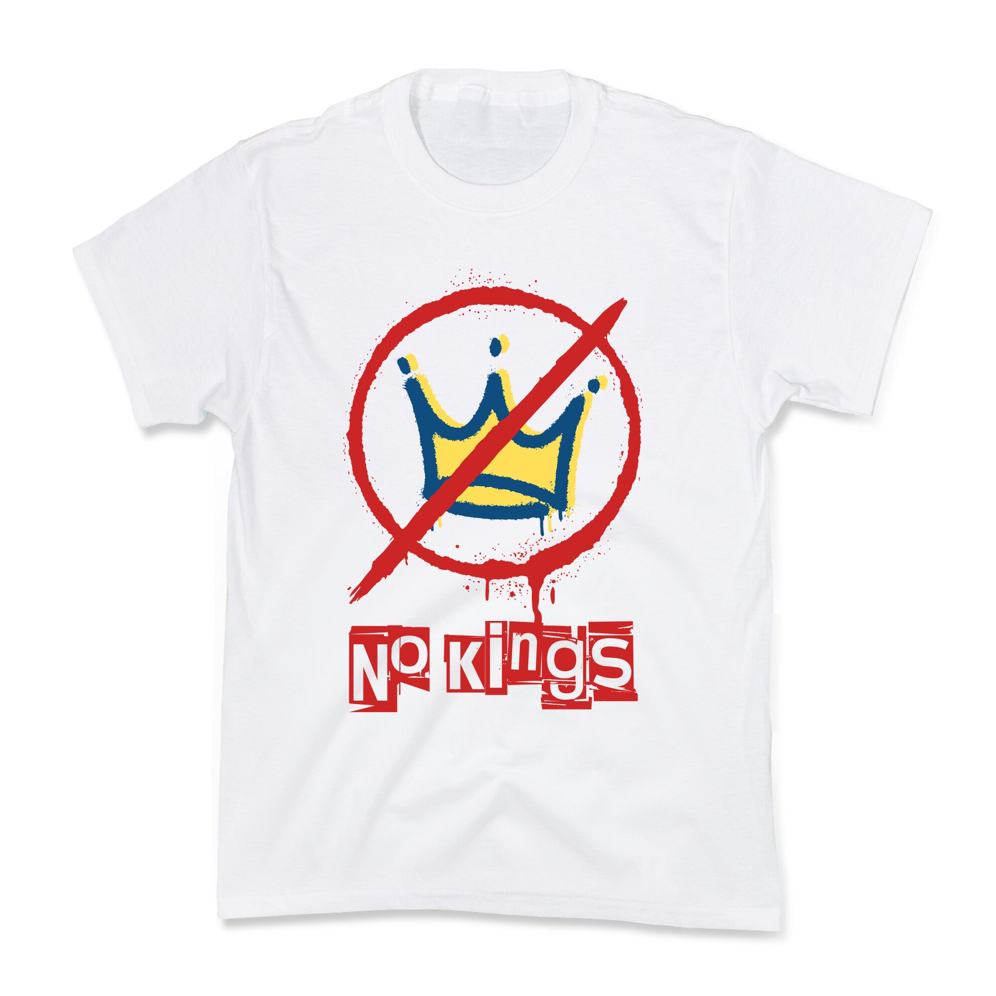 No Kings Kids Tee
