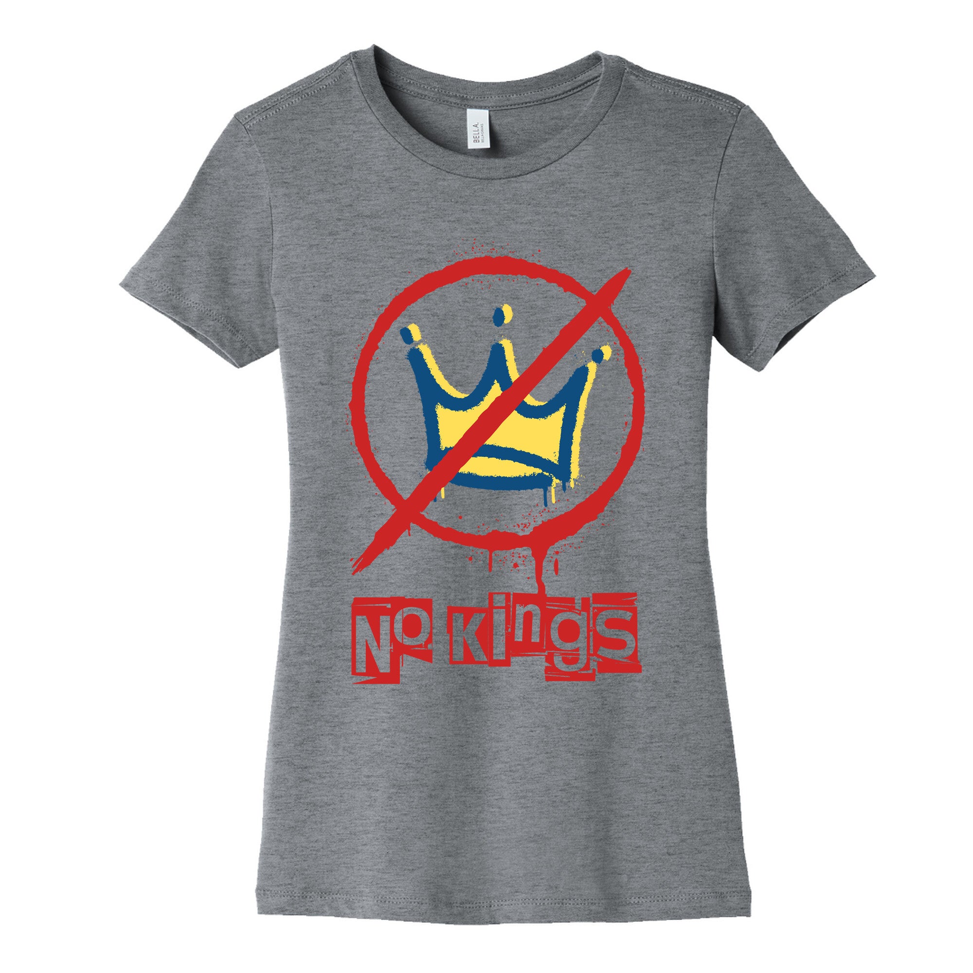 No Kings Womens Cotton Tee