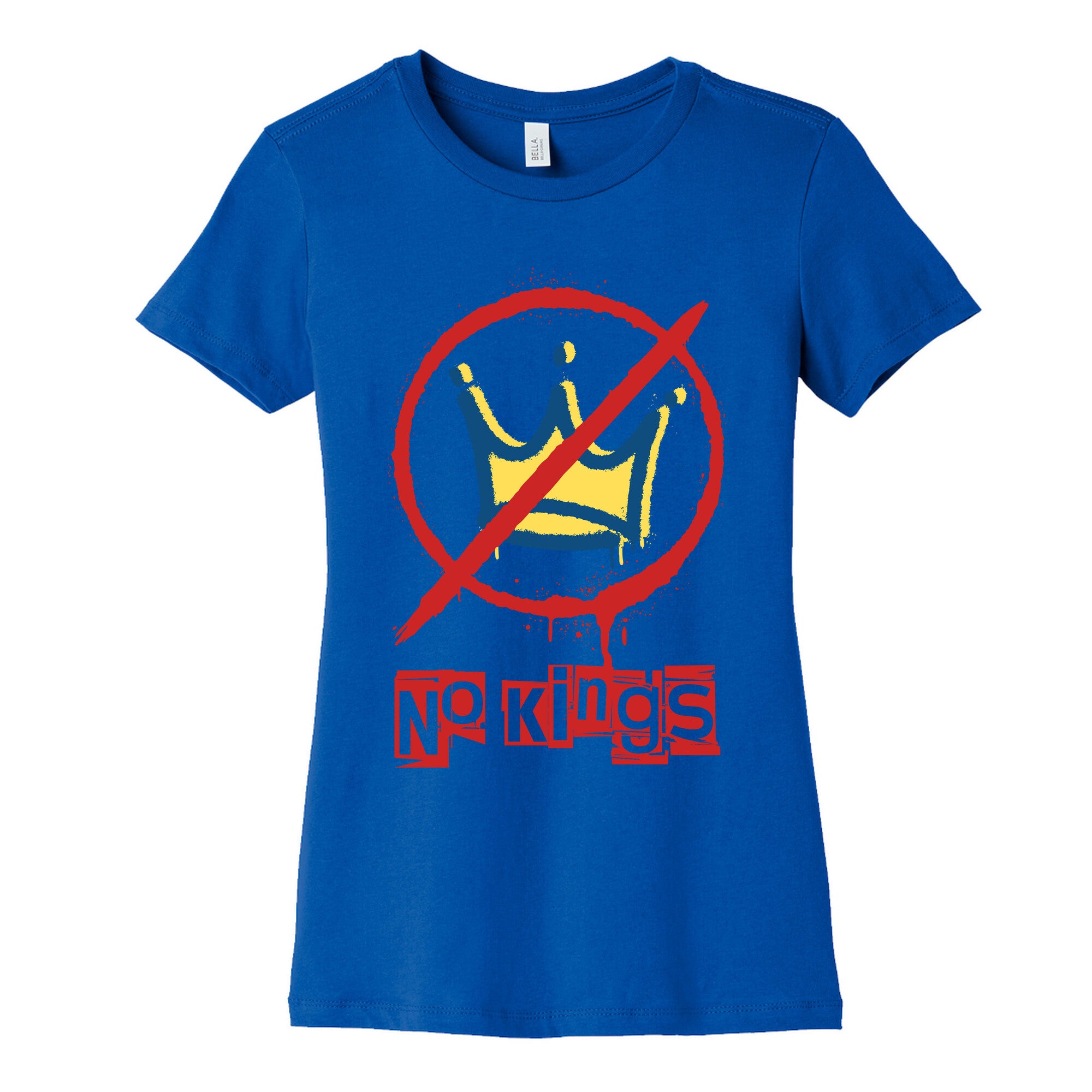 No Kings Womens Cotton Tee