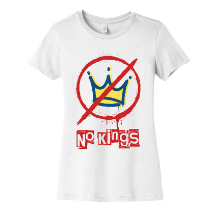 No Kings Womens Cotton Tee