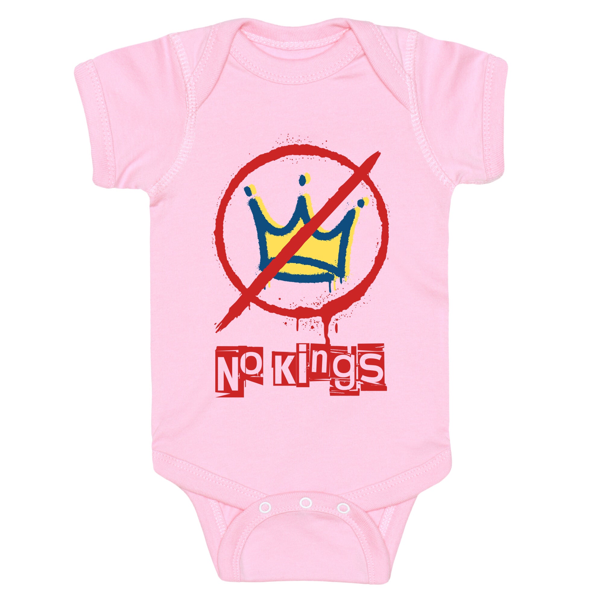 No Kings Baby One-Piece