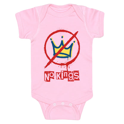 No Kings Baby One-Piece